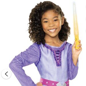 DISNEY Wish Asha Costume with Dress, Belt and Wand …